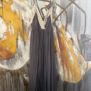 Women's Embroidery Maxi Dress